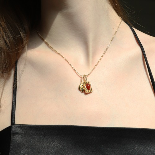 Floating Double Necklace_Gold